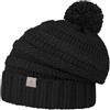 LIERYS Jil Berretto Oversize con Pompon Screziato unicolore Prodotto in Germania Unisex Autunno Inverno