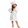 Intimitaly SOMMARUGA - Accappatoio Bambino in Spugna con Cappuccio a Forma di Animali, 100% Cotone, Spugna Morbida, per Maschio e Femmina, Taglie 3-4, 5-6, 7-8 Anni