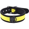 HOT DREAM Neoprene Puppy Custom collare girocolli per uomini donne Giallo Etichettalia unica