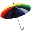 TERNCOEW Elegante Pagoda Ombrello Sole Pioggia Antivento Ombrello Grande Ombrello Strisce Colorate Ombrelli Per Le Donne