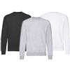 Fruit of the Loom - Classic Set In Sweat, Felpa Uomo