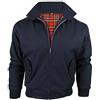 Army And Workwear Classica Giacca Harrington Stile Retro MODS Skins Fodera Tartan