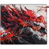 CHERRY XTRFY GP6, Tappetino Per Mouse Da Gaming In Tessuto (460 x 400 x 4 mm), Per Una Maggiore Precisione, Superficie Liscia, Base In Gomma Morbida, Hydrus Red