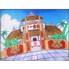 SD TOYS - Tappeto interno - Tenkaichibudokai Dragon Ball - Misure 80 x 60 cm