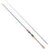 Generic Canna da Pesca a Lancio con Materiale Carbonio E Rivestimento Elettrolitico per Pesca a Lure in Laghi E Fiumi con Anelli Filo E Manico in per Lancio Controllato, 2.13M, Stile B