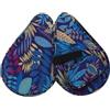 TOPBATHY Custodia per Racchetta da Ping Pong Blu Oxford | Borsa Organizzativa Compatta, per Palline e Uso All'aperto, Design Delicato, Facile da Trasportare e Riporre