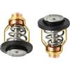 BUDZAVHIC Termostato 2 Pezzi 60 ° C per Parti Motore fuoribordo Ymh 4 Tempi F75 F90 F150 F200 F225 67F-12411-01 6CB-12411-00