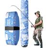 Generic Forniture da pesca per avvolgere la canna da pesca Accessori e attrezzature | Canna da pesca che assorbe il sudore Accessori per la pesca per troll jiggen pesce gatto crappie acqua salata zaino in spalla
