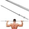 Gymtek Asta per pesi 180 cm - Diametro 28 mm - Acciaio Temprato - Fitness Casa - inclusi Blocchi a stella