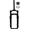 NIKANXIA Forcella Anteriore Fat Bike 20 | Sterzo Dritto 1-1/8 | Asse 9x135mm | Sospensione Pneumatica con Rilascio Rapido | 120mm Corsa | Pneumatico 4 | per Neve, Spiaggia e XC