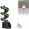 WJQZJDAMAI Pickleball Macchina Lanciatore di Palle,Macchina per Palline da Tennis | Con Telecomando per la Pratica,Batteria al litio Integrata da 5200 mAh,Angolo di Lancio Regolabile per Principianti,Club
