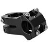 NQEUEPN Attacco Manubrio Lega Alluminio per BMX Ridstar Q20 (Nero) | 22,2mm Attacco Manubrio in Metallo Bicicletta Attacco Manubrio Corto per Bicicletta Compatibile con BMX Ridstar Q20