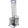 Qurib Rete da allenamento regolabile da 1,7 a 3,3 m, per interni ed esterni | Set da pallavolo con borsa di raccolta e 4 ruote, angolo 0°-90°