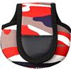 TQUXNGA Profile Casting-Baitcast - Copertura per mulinello portatile, Rosso | Custodia protettiva portatile per attrezzatura da pesca, custodia protettiva per mulinello da pesca, custodia per accessori
