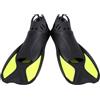 Genérico Pinne corte per snorkeling, pinne da nuoto per adulti | Pinne da snorkeling, pinne da nuoto a piedi interi, dimensioni da viaggio, per snorkeling, immersioni, nuoto