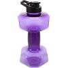 HOMOCONO Borraccia Fitness a Forma di Manubrio 1500ml in PP Portatile | Attività Quotidiane e Scuola, Leggera, Uso come Manubrio, Pensata per Amici Amanti Fitness