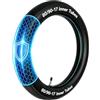 Generic 80/90-17 Camera Aria Butile, Cerchio 17 Pollici Moto Valvola Dritta | 80/90/17 Anti Perdita Ermetico, 80 90 17 Antiscivolo Resistente Gomma