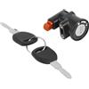 WNXGNHO Blocco batteria per bici elettrica con prestazioni lunga | Copertura in acciaio resistenza e plastica nera con rivestimento antiruggine per biciclette elettriche Bici