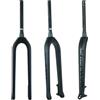 BSFHQS 27.5in 29in Forcella Rigida MTB con Tubo Conico 1-1/2 in Fibra di Carbonio ASSE Passante 15 * 110mm Boost Forcelle Anteriori del Freno A Disco per Mountain Bike