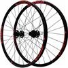 KUNYOS Set di Ruote per Bici da Strada 700 * 25-50C con Freno A Disco Center Lock, Ruote con Sgancio Rapido 100/135Mm, Cerchio in Lega di Alluminio, Cassette 7 8 9 10 11 12 velocità