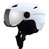 predolo Casco da Marchio Visiera Leggero | Casco da Snowboard con Visiera, per Sport Invernali, Adulti