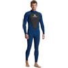 AQUASTIC Wavey - Muta da surf da uomo, 3/2 mm, a maniche lunghe | Neoprene 3/2 mm, temperatura dell'acqua 15-22 °C, tuta intera con maniche lunghe e gambe, cerniera posteriore
