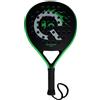 Q Padel K100 - Racchetta da paddle per bambini, 300 g, in carbonio ultraleggera, per principianti, design moderno, alto controllo, per ragazzi e ragazze