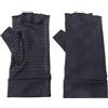 ComfyHarbor Guanti da allenamento senza dita con supporto antiscivolo sul | Palmo antiscivolo, design senza dita, sensazione leggera, pronta per la palestra, presa sicura