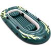 Generic Barca Da Pesca In PVC 3-4 Posti, Kayak Gonfiabile Con 4 Camere D'Aria | Design Pieghevole per Gite al Lago