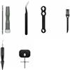 Generic Set Riparazione da Pesca con Custodia da Trasporto Trasparente Completo di Cacciavite a Doppia estremità Pinzette Chiave Multiuso Spazzola Pulizia