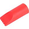 Sandyseptember Red Soft Silicone Kickstand Pad per Xiaomi Scooter (nero + rosso) | Design rosso vivace, confortevole sensazione di guida, protegge l'area del ponte, silicone, facile da pulire