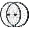 LPYDWZ Ruote Bici da Strada 700C, Freno a Disco for Bici Ibrida/MTB a Doppia Parete Lega Alluminio Cerchio a Sgancio Rapido da 135mm for 7-12 velocità Nero