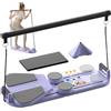 Generic Piatto Pilates per allenamento domestico 5 in 1 Attrezzature per il fitness | Ab Core Trainer Portatile Per Donne Uomini Adulti Principianti Casa Palestra Appartamento Atleti Giocatori Amanti di Fitness