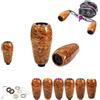 NINMORTH per DRT per Daiwa S Cork Oak manico Big Game Modified mulinello da pesca potenza manopola 2set argento componente durevole per