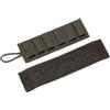 Esstac 6 schede rotonde per fucili predatori con supporto a gancio e anello, 12 carati (nero)