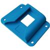 WNXGNHO Montaggio per portaborse per biciclette | Base per montaggio rack per borsa per biciclette in plastica con adattatore per staffa anteriore per bici