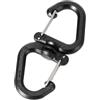 Generico Doppio Moschettone Rotante A 360° - Zaino Con Gancio A Catena Con Clip | Doppio Moschettone, Clip Girevole | Gancio A Catena S Rotante A 360 Gradi, Accessorio Di Attacco Rapido, Per Zaini Per Passeg