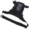 OUNONA Marsupio da Gamba 1l, Nylon Oxford 1680d, Nero | Mani Libere, per Campeggio e Shopping, Multifunzione, Profilo Riflettente, Uomo Donna