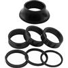 TIKBRO Bike Headset Spacer Spaziatori Serie Sterzo per Bicicletta 1-1/8 Pollici in Lega di Alluminio MTB per BMX e Bici da Strada 15mm 10mm 5mm 3mm 2mm 7pz