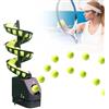 WJQZJDAMAI Macchina Portatile Della Palla da Tennis,Macchina Portatile per Pickleball | Personalizza Velocità,Altezza,Angolo e Frequenza,Oscillazione di 48°, Ccapacità di 27-33 Palline per Principianti,Allenatori