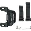 Sisyeuo Supporto per pompa per bicicletta Clip di montaggio per pompa da ciclismo Staffa per bicicletta Staffa per bicicletta ABS Doppia bocca Cilindro d'aria Lampada scura Telaio per bicicletta Staffa di