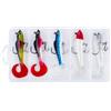 WNXGNHO Swimbait Riccioli Esche per Pesci con per Acqua | Esche in plastica artificiale da nuoto Esche da pesca Jig con gancio per acqua salata, facile