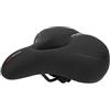 Vistreck Sella per Bicicletta con Comfort Migliorato e Maniglia di | Design traspirante, memory foam ammortizzante, cicli a doppio binario.