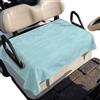 Generic Golf Cart Coprisedili Bluish Green Solid Color | Golf Cart Coprisedili Leggero Lavabile Copertura Sedile Carrello Da Golf Per 2 Posti Club Auto