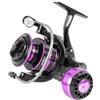 ComfyHarbor Mulinello da pesca 5.2: 1 rapporto di trasmissione Costruzione in metallo | Corpo in metallo, resistenza massima 10 kg, allarme acustico ticchettio, rapporto di trasmissione 5.2: 1