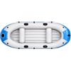 Generic Kayak Gonfiabile Spazioso 3 Posti, 5 Camere D'Aria, Imbarcazione In PVC | Conservazione Pieghevole
