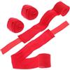 GATHINESS 4 Rotoli Fasce da Boxe in Cotone Rosse, Protezione Polso e Mano | Lavabili e Confortevoli, Assorbono Sudore, per Boxe e Kickboxing, Adatte a Professionisti e Principianti
