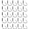 Generic Wacky Worm Gancio da pesca Acciaio al carbonio | Ganci a Worm Wacky super resistenti per pescatori e pescatori in acque interne e salate, laghi, fiumi, confetti