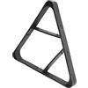 HOMOCONO Triangolo per Biglie da Biliardo in Plastica Nero, Stabile | Accessorio da Club e Casa, Struttura Affidabile, Non Facile da Danneggiare, per Dilettanti e Professionisti