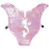 BXVGAHSUYU Borsa Nuoto Borsa monopinna pieghevole a sirena Zaino per pinne da apnea Borsa a tracolla a di pesce a sirena Borsa per trasporto Zaino da Nuoto(Shining Pink)